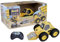 Revell Control I RC Truck My Little Stunt Loader I GHz-Fernsteuerung I 360° Stunts I Bewegliche Laderampe I Allrad-Antrieb I Knautschige Gummireifen I Länge 20 cm I Ab 4 Jahren