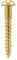 Solid Brass Slotted Round Head Wood Screws, 2mm - 4mm, #2, #3, #4, #6, #8 (Pack of 20, 50, 100, 200) (50, 3x20 (4x3/4))