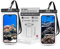 OW-Travel Pochette Étanche Téléphone (Lot de 2) - Pochette Étanche IPX8 pour Natation. Sac Sec. Lanière Réglable. Étuis Étanches pour iPhone 16 15 14 13 12 11 Pro Max XS, Samsung, Huawei Jusqu’à 7”