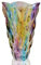 Grand vase coloré en verre de cristal décoratif coloré pour la maison, la décoration de mariage, les centres de table, les fêtes