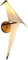 Moderne Wandlampe, modisch, kreatives Vogel-Design, Wandleuchte, Origami-Papierkranich, Acryl-Lampenschirm, Schaukel, Innenbereich, Schlafzimmer, Nachttisch, Restaurant, Beleuchtung, Wandlampe