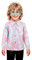 Partilandia Chemise disco Bling Psychédélique rose pour enfant (taille 5-6 ans)
