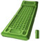 WULWUN Materassino da Campeggio Autoinflabile Singolo, 12 cm Spessore, Materasso Gonfiabile Ultra leggero Pompa Integrata, Impermeabile, Connettibile per Escursioni, Campeggio, Viaggi in Tenda (Verde)