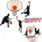 OUDQFCJ 4 pcs Basketball Tortendeko Geburtstag deko Cake Topper Tortenaufsätze Geschenke Tortenaufleger für basketballer jungen