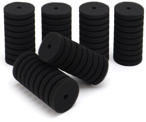 YICH 6 Stück Schwammfilter Aquarium Schwammfilter Schwamm | für Biologische und Mechanische Filterung Filterschwamm Schwamm für luftheber Aquarium Filter Leiser Tauchschaum Filter