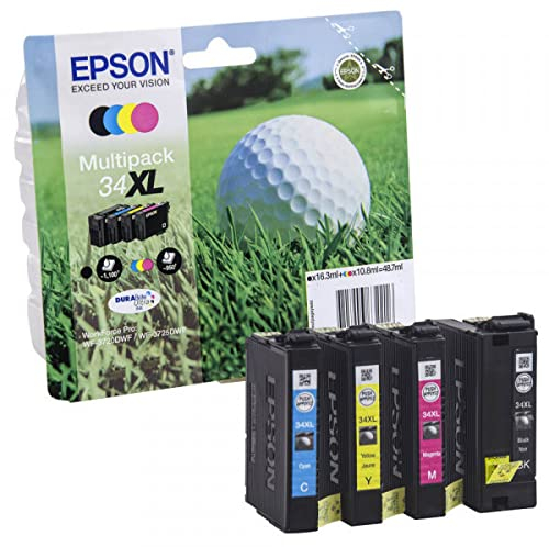Original Druckerpatronen für Epson Workforce WF-3720, WF-3725 (XL Multipack)