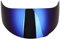Alinory Cool Full Face Motorradhelm Visier Objektiv Windschutzscheibe Ersatz Fit fürAGV K3SV K5(Blue)