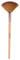 CALA. Cala Natural Bamboo Fan Brush - Fan Brush for Highlighters - Cleaning Remains of Eyeshadows - Ergonomic Bamboo Handle - 1 pc