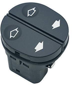 ZEALfix Botón Elevalunas Ventana Eléctrica Interruptor para Puma Fiesta Fusion KA Transit 96FG14529BC