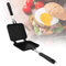 Appareil À Croque-Monsieur，Gaufrier Antiadhésif À Gaz De Cuisine Double Face, Moule À Moule, Plaque De Presse, Outil De Cuisson, Poêle En Aluminium Pour Sandwich Au Pain Grillé