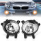 TangMiGe Nebelscheinwerfer für BMW (F20 F21 F22 F23 F30 F31 F32 F33 F34 F36 F45 F46, Active Gran Tourer Turismo Coupe) 1er 2er 3er 4er, 11/2010-02/2017, 1 Paar, Klar Objektiv