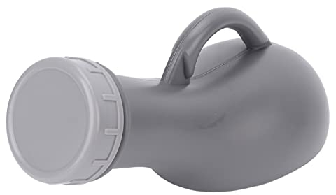 Urinale Pee Bottle, Pee Bottles Herren Urinal Weite Öffnung Urinalflasche für Auto Ältere Ältere Reisen Fahren Camping Kunststoff Pee Holder Auslaufsichere Pee Bottle Kapazität Urinbecher