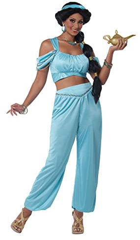 California Costumes, Klassische arabische Prinzessin, Jade, M
