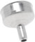 BSSTORE Embudo filtro Moka universal cafetera italiana de aluminio alimentario (seis tazas)