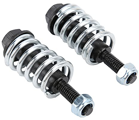 Kit de Réparation Tuyau D'échappement, Kit D'écrou et de Ressort de Boulon D'échappement, 2pcs Kit de Ressort de Boulon de Silencieux 35129 Convient Fixation