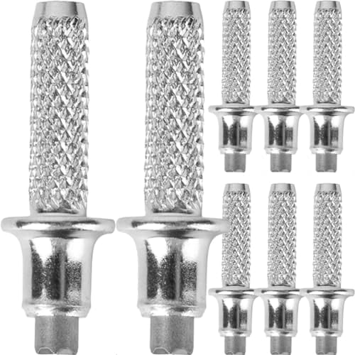 CLISPEED Trekkingstock-Spitzen, Wanderstock Aufsatz Set Tragbare Spitze des Bergsteigerstocks Tipps, WanderstöCke Ersatzspitze FüR Nordic-Walking-StöCke Wandern Walking Trekking