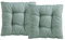 XDREAM Interior 2er Set Stuhlkissen türkis | Bequemes Sitzkissen für Küchen, Esszimmer und Gartenstühle | Öko-Tex Zertifiziert | produziert nach deutschem Qualitätsstandard | 38 x 38 x 6 cm