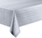Hochwertige Tischdecke mit Saumrand Eleganza Hellgrau Eckig 135 x 200 cm pflegeleicht
