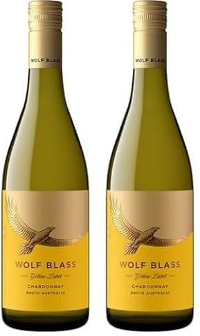 Wolf Blass Yellow Label Chardonnay, 750ml (Pack of 2)