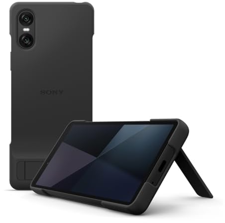 Sony Stilvolle Hülle mit Standfuß für das Xperia 10 VI, schwarz