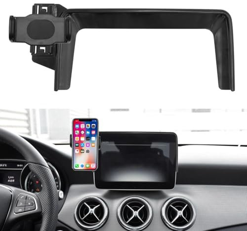 TTCR-II Compatible avec Mercedes Benz CLA Support de Téléphone Voiture,Support Phone Rotatif à 360°Adapté pour CLA 2016-2019/GLA 2016-2019,Support Telephone Convient pour Taille D'écran de 20,32CM