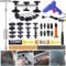 Manelord Auto Dellen Reparatur Ausbeulwerkzeug Set, Car Lackfreies Beulen Reparaturset Dent Puller Kit, Gleithammer Dent Abzieher mit 16 Stück Klebel