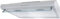 Exquisit Cappa aspirante, larghezza 50 cm, funzionamento aria di scarico, cappa da incasso, 3 livelli di ventilazione, filtro grasso metallico, UBH50-020 inoxlook