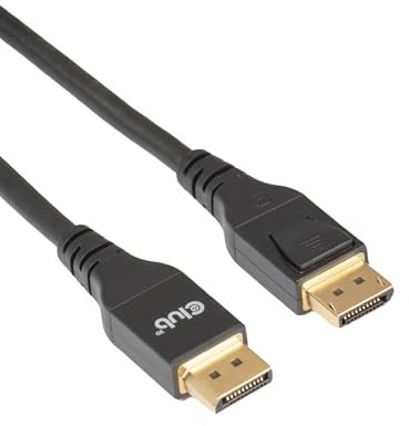Club3D CAC-1094 DisplayPort™ 2.1 VESA DP80 zertifiziertes Kabel 8K240Hz 2m