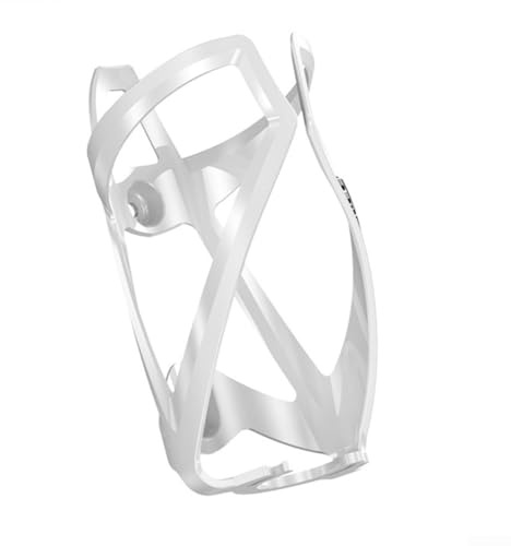 Porte-bouteille d'eau en polycarbonate + fibre de verre pour vélo de route, 30 g, léger, résistant aux rayures, finition mate, convient aux bouteilles de 7 cm de diamètre, noir (D)