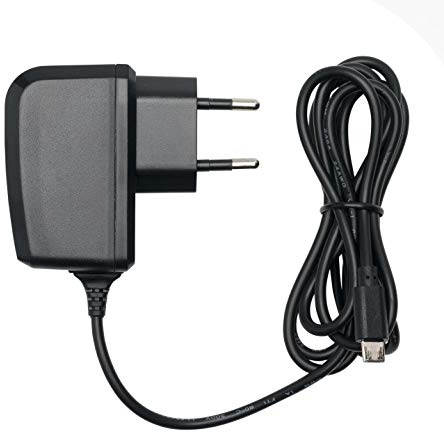Slabo Ladegerät Micro USB Handy Netzteil - 1000mAh - für Gigaset GS100 | GS180 | GS185 | GS270 | GS270 Plus | GS370 - SCHWARZ