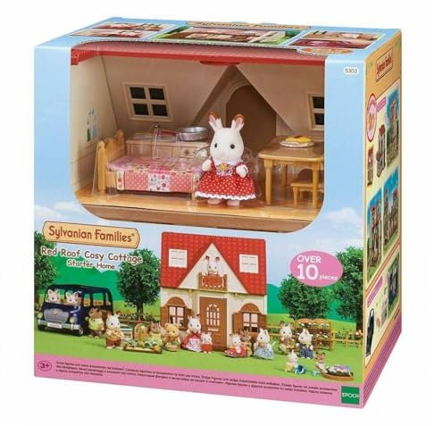 Sylvanian Families - 5303 - Le cosy cottage du village Multicolore ancien packaging