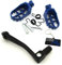 Stoneder Schalthebel aus Aluminium, 11 mm, zusammenklappbar und Fußstütze für Pitbikes mit 50, 70, 150, 160 ccm