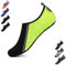SAGUARO Damen Herren Badeschuhe Wasserschuhe Schwimmschuhe Männer Frauen Barfußschuhe für Strand,Pool,Meer,Wassersport,Surfen,Aqua Cycling,Segeln,Bootfahren,Windsurfen(Grün,42/43 EU)