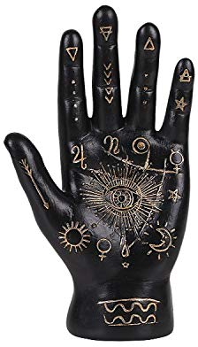 Pacific Giftware Palmistry Hand Wahrsagerfigur aus Kunstharz, Statue