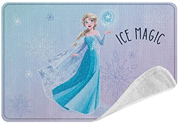 ICELAND Set merende Assiugamano tovaglietta in tessuto per merenda da bambina 30x40cm (frozen)