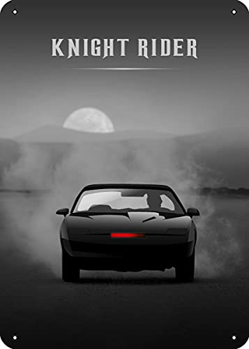 Metall-Blechschild, Motiv Knight Rider, 30,5 x 20,3 cm