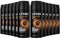 12 Pack of 150ml Lynx Dark Temptation Body Spray Deodorant with Scent of Chocolate