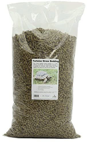 Pet Friend Tortoise Bedding Staw Terrain Substrate (10 Litre)