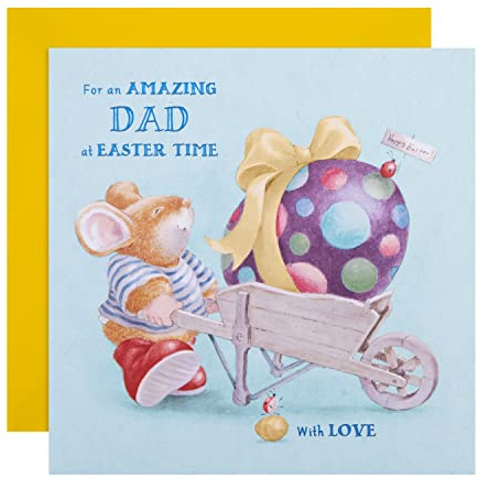 Hallmark Easter Card for Dad - Cute Country Companions Design