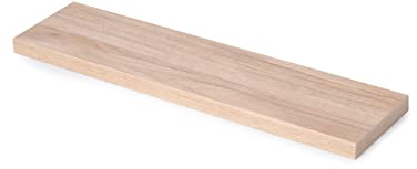 EMUCA - Tableros para baldas de Estante, 600x200mm, Espesor 30mm, Efecto Roble, Madera