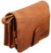 Hill Burry Echtledertasche | Hochwertige Vintage Büffelleder Reisegeldbörse | Praktischer Organizer mit vielen Fächern | Geldbörsen | Geldbörse |3172 Brown