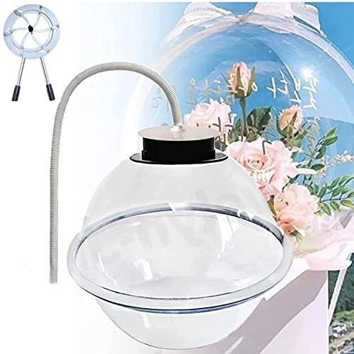 XOOPIT Ballonfüllmaschine, Ballonerweiterer, 35 cm Ballon-Verpackungsmaschine, DIY-Ballonfüllwerkzeug, für Rosenstrauß, Hochzeit, Weihnachten, Geburtstag, Party, Geschenk, SingleMouth