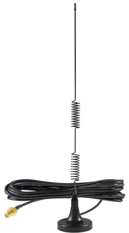 AEDIKO SMA Female Antenna Dual Band VHF UHF 136-174MHz 400-470MHz Ham Radio Antenna Handheld Two Way Radio for Ham Radio Walkie Talkie