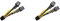 Spactz 2 x 8 Pin auf Dual 8 Pin (6 + 2) GPU-Stromversorgung für K80 M40 M60 P40 P100
