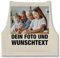 Schürze - Erwachsene - Mit Foto I Eigenem Bild I Text I Name I Wunschtext - 85x69 - Natur Weiß - personalisierte kochschürze selbst drucken photo backschürze geschenke für köche