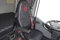 Generisch LKW-Sitzbezüge, kompatibel mit Volvo FH4 und FH5, Eco-Leder, Schwarz mit roten Nähten