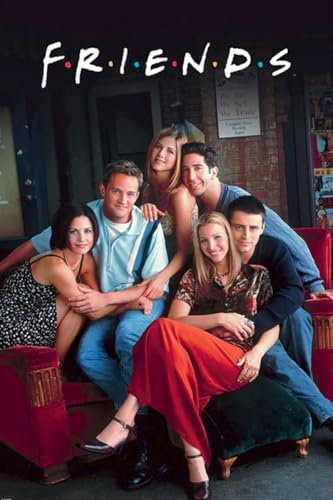 Friends In Central Perk Maxi Poster laminato