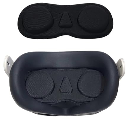 PYEUIFT Funda protectora para lentes de realidad virtual para Meta Quest 3S, Quest 3, Quest 2, Oculus Rift S, Valve Index y HP Reverb G2 (versión estándar), protección antiarañazos y antipolvo (2)