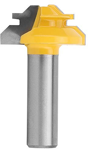 Baxnore 45 -Grad -Router -Bit, zementiertes Carbid -Fräsenschneider, Router -Schneidwerkzeug mit Nicht -Rebound -Design, Fräswerkzeug für Holzbearbeitung Zubehör