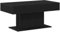 vidaXL Coffee Table - Black Oak Wood, 96x50cm, Indoor Modern Rectangular Centerpiece, Engineered Wood, Living Room Furniture